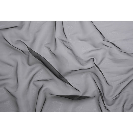 Polyester Organza - Black - Luscinia Collection by Mood
