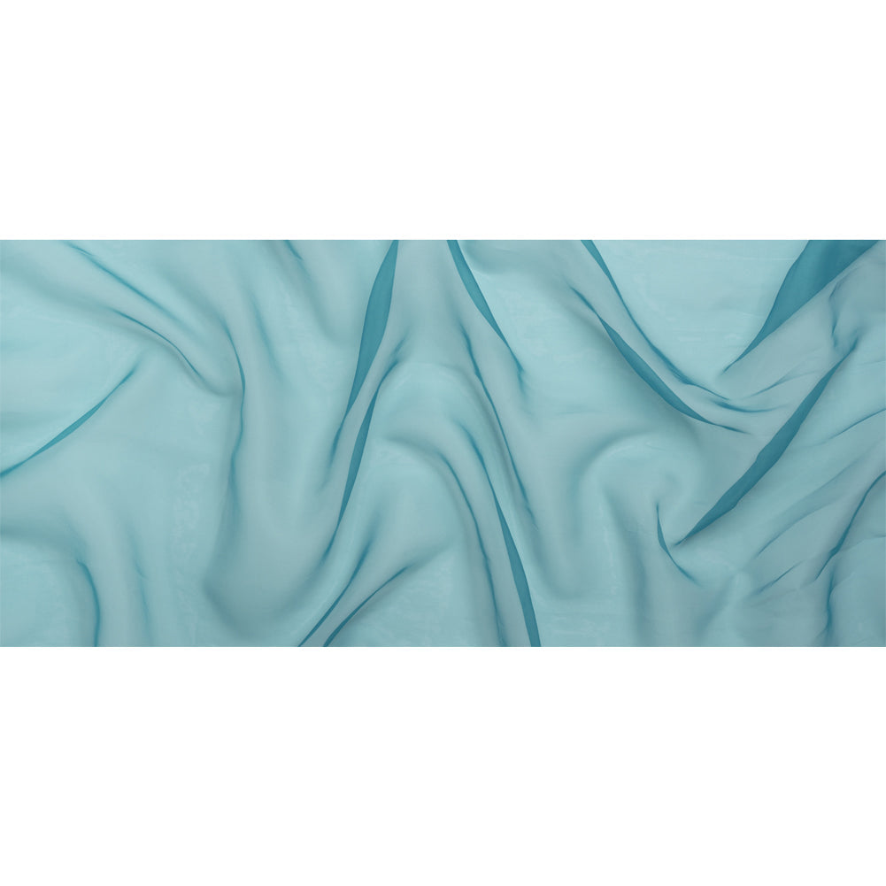 Polyester Organza - Deep Teal - Luscinia Collection by Mood