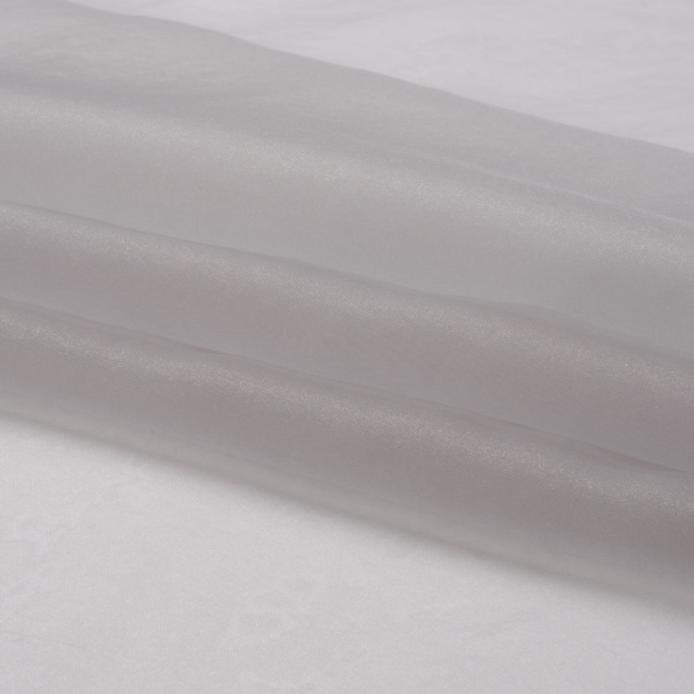 Polyester Organza - Silver - Luscinia Collection by Mood