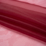 Polyester Organza - Burgundy - Luscinia Collection by Mood