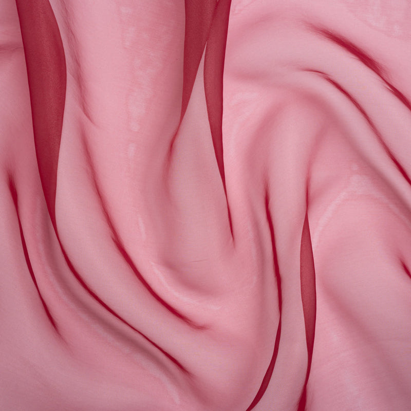 Polyester Organza - Burgundy - Luscinia Collection by Mood