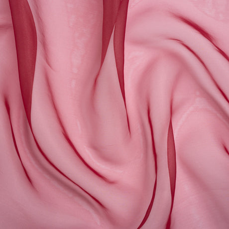 Polyester Organza - Burgundy - Luscinia Collection by Mood