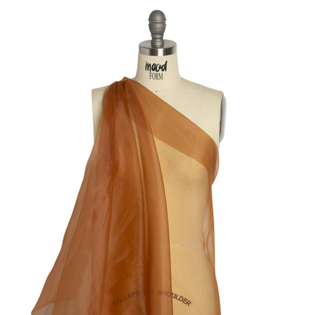 Polyester Organza - Sienna - Luscinia Collection by Mood