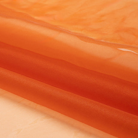 Polyester Organza - Burnt Orange - Luscinia Collection by Mood