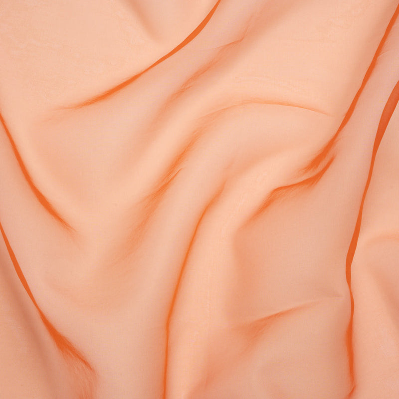 Polyester Organza - Burnt Orange - Luscinia Collection by Mood