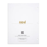 Color Card - Luscinia Premium Polyester Organza Collection - 8.5" x 11", 3-Hole