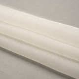 Satin-Faced Polyester Organza - Antique White - Ardea Collection by Mood