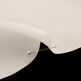 Satin-Faced Polyester Organza - Antique White - Ardea Collection by Mood