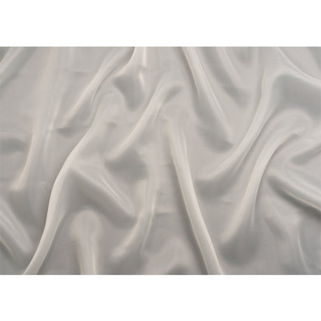 Satin-Faced Polyester Organza - Antique White - Ardea Collection by Mood