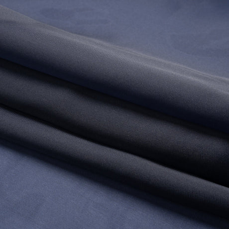 Satin-Faced Polyester Organza - Navy - Ardea Collection by Mood