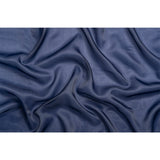 Satin-Faced Polyester Organza - Navy - Ardea Collection by Mood