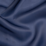 Satin-Faced Polyester Organza - Navy - Ardea Collection by Mood
