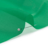 Satin-Faced Polyester Organza - Kelly Green - Ardea Collection by Mood