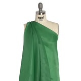Satin-Faced Polyester Organza - Kelly Green - Ardea Collection by Mood