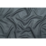 Satin-Faced Polyester Organza - Charcoal Gray - Ardea Collection by Mood