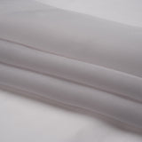 Satin-Faced Polyester Organza - Silver - Ardea Collection by Mood
