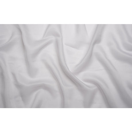 Satin-Faced Polyester Organza - Silver - Ardea Collection by Mood