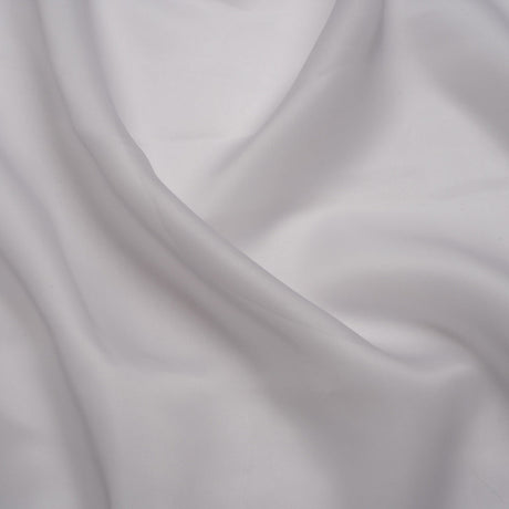 Satin-Faced Polyester Organza - Silver - Ardea Collection by Mood