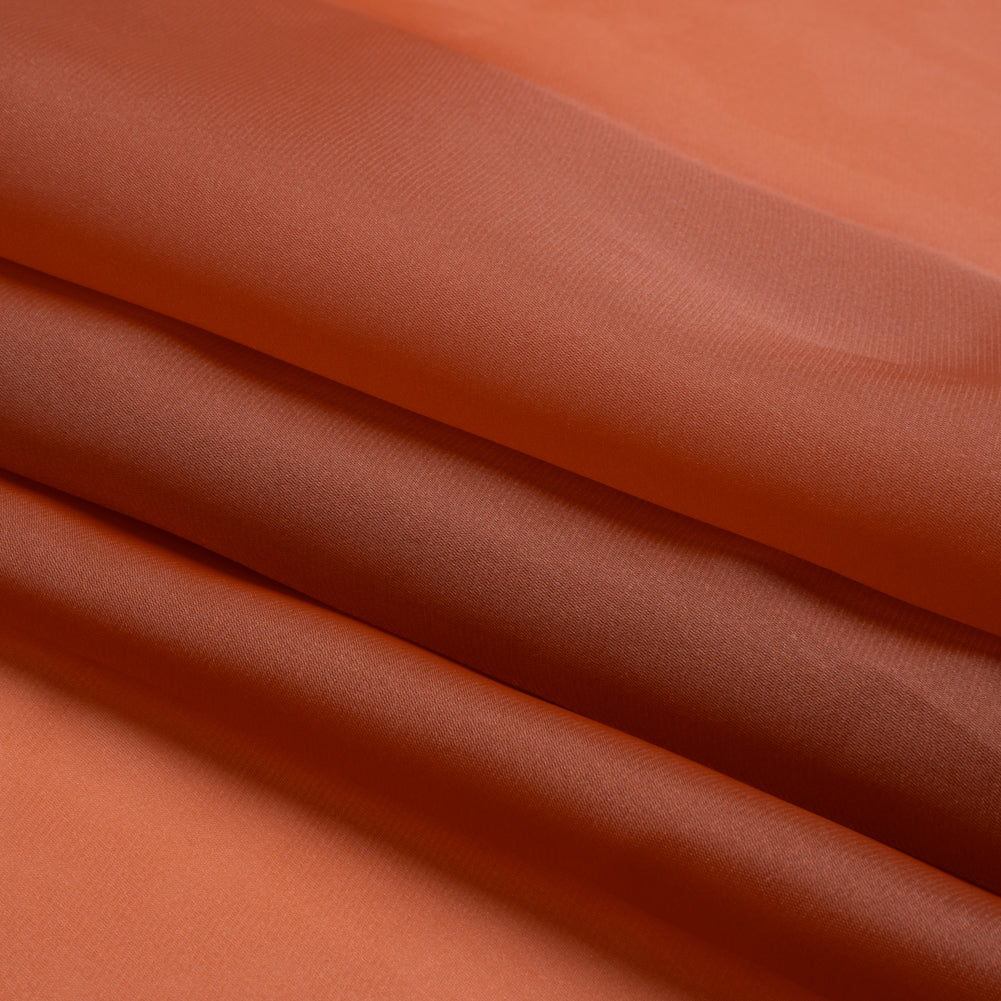 Satin-Faced Polyester Organza - Sienna - Ardea Collection by Mood