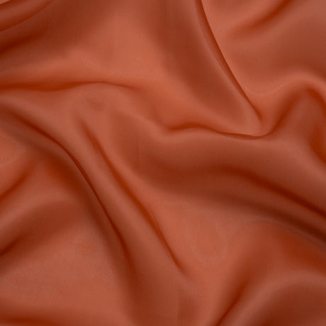 Satin-Faced Polyester Organza - Sienna - Ardea Collection by Mood