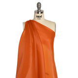 Satin-Faced Polyester Organza - Burnt Orange - Ardea Collection by Mood