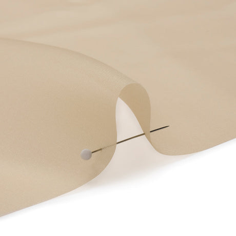 Satin-Faced Polyester Organza - Cashmere - Ardea Collection by Mood