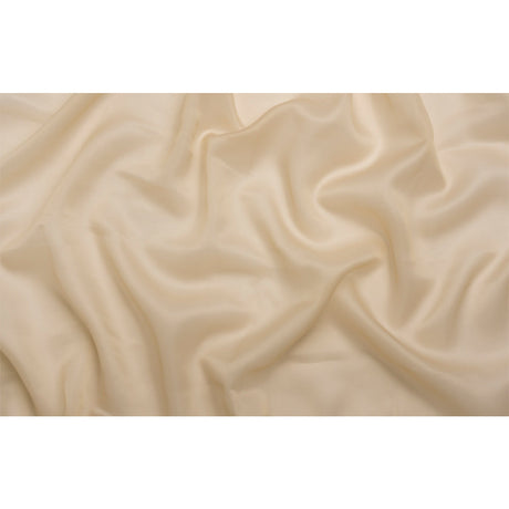 Satin-Faced Polyester Organza - Cashmere - Ardea Collection by Mood