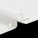 Polyester High-Multi Chiffon - Bright White - Netta Collection by Mood