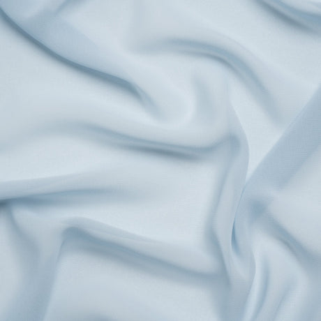 Polyester High-Multi Chiffon - Baby Blue - Netta Collection by Mood