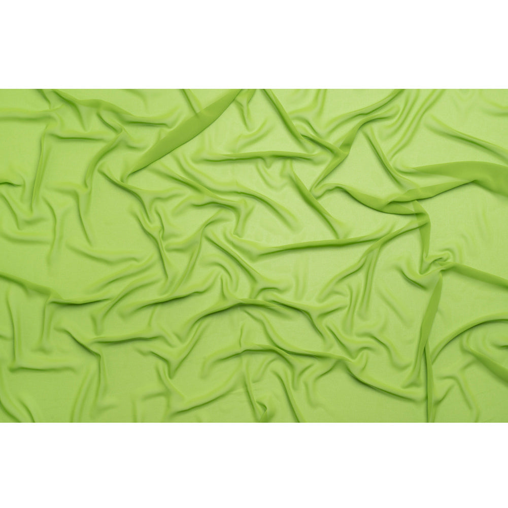 Polyester High-Multi Chiffon - Peridot Green - Netta Collection by Mood