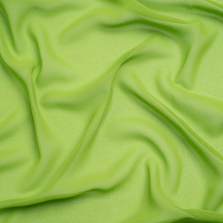 Polyester High-Multi Chiffon - Peridot Green - Netta Collection by Mood