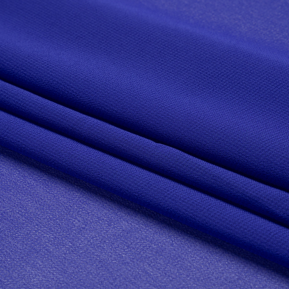 Polyester High-Multi Chiffon - Mazarine Blue - Netta Collection by Mood