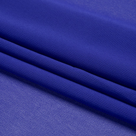 Polyester High-Multi Chiffon - Mazarine Blue - Netta Collection by Mood