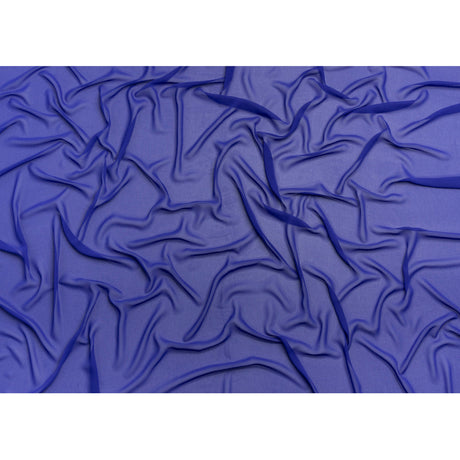 Polyester High-Multi Chiffon - Mazarine Blue - Netta Collection by Mood