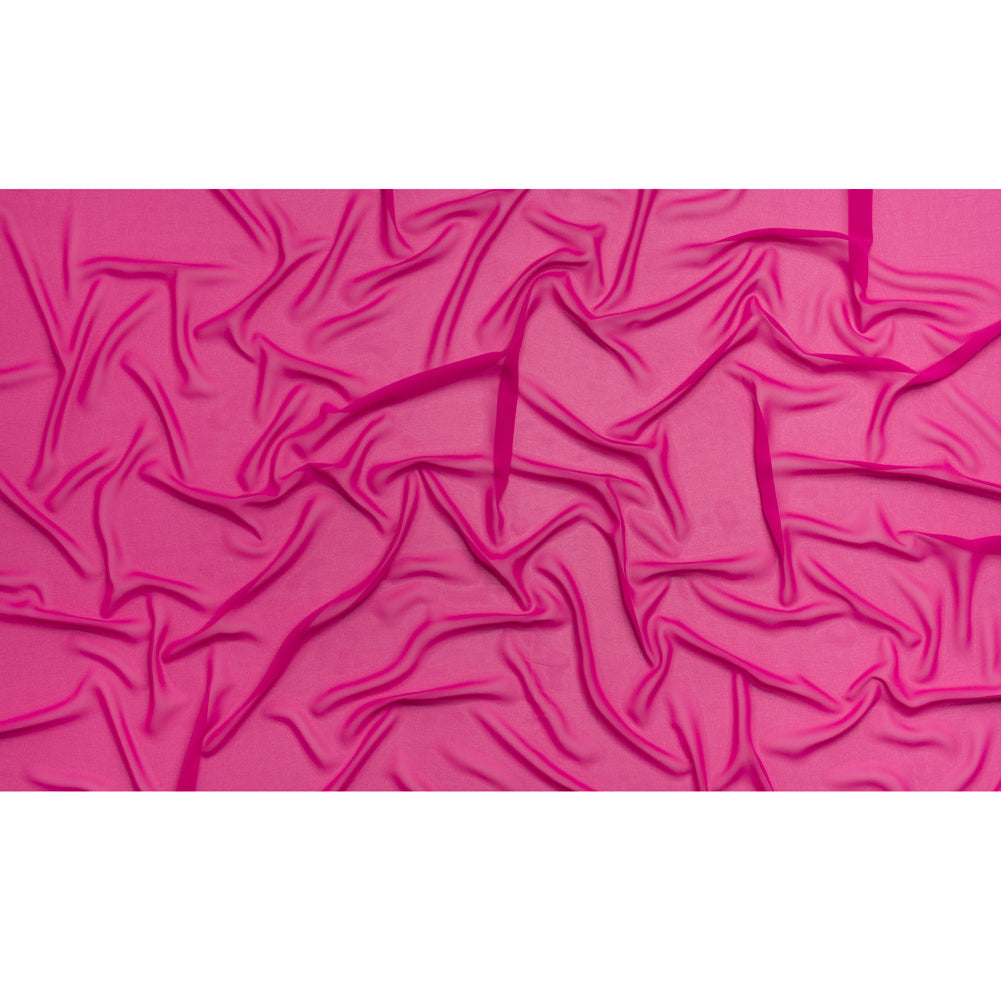 Polyester High-Multi Chiffon - Magenta Haze - Netta Collection by Mood