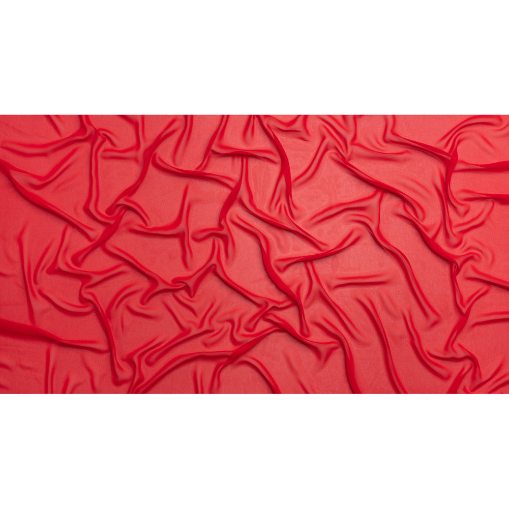 Polyester High-Multi Chiffon - Red - Netta Collection by Mood