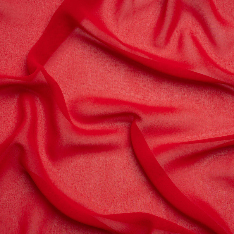 Polyester High-Multi Chiffon - Red - Netta Collection by Mood