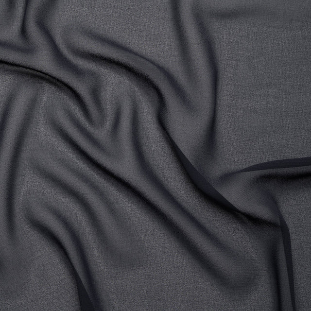 Polyester High-Multi Chiffon - Navy - Netta Collection by Mood