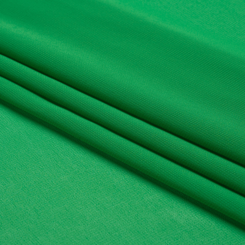 Polyester High-Multi Chiffon - Kelly Green - Netta Collection by Mood