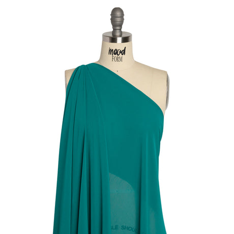 Polyester High-Multi Chiffon - Deep Teal - Netta Collection by Mood