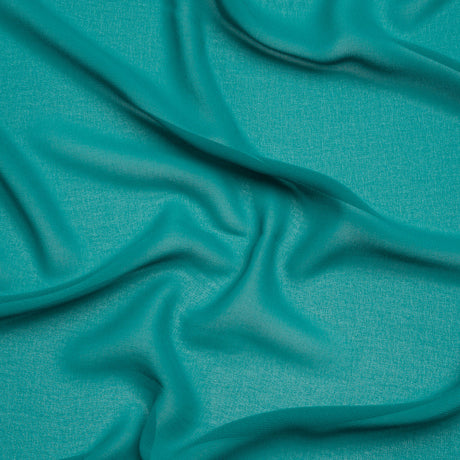 Polyester High-Multi Chiffon - Deep Teal - Netta Collection by Mood