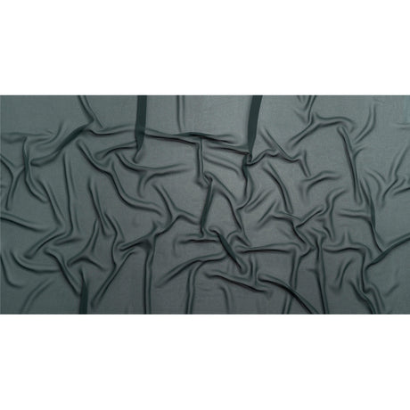 Polyester High-Multi Chiffon - Charcoal Gray - Netta Collection by Mood