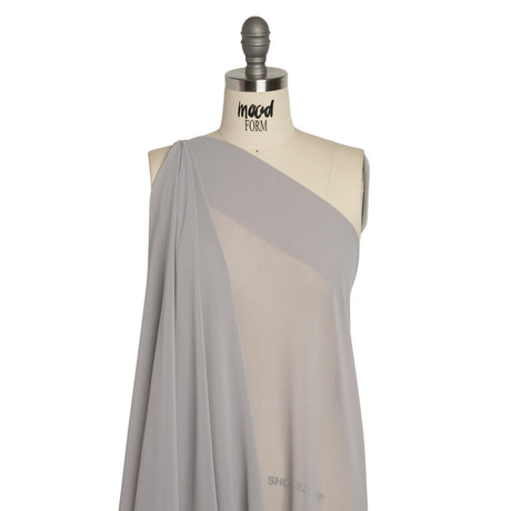 Polyester High-Multi Chiffon - Silver - Netta Collection by Mood