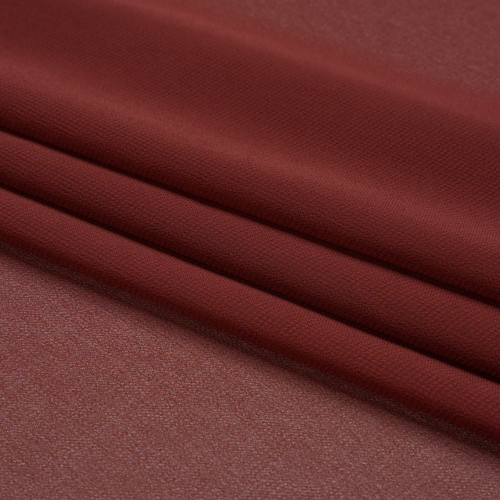 Polyester High-Multi Chiffon - Burgundy - Netta Collection by Mood