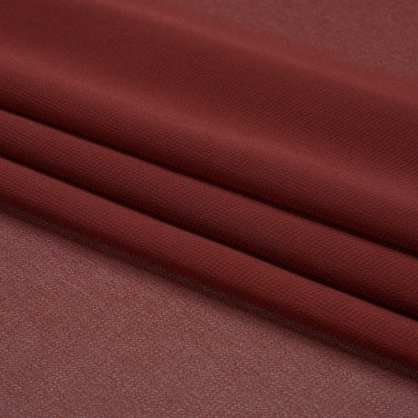 Polyester High-Multi Chiffon - Burgundy - Netta Collection by Mood