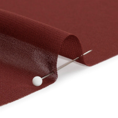 Polyester High-Multi Chiffon - Burgundy - Netta Collection by Mood