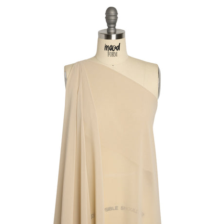 Polyester High-Multi Chiffon - Cashmere - Netta Collection by Mood