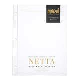 Color Card - Netta High-Multi Chiffon Collection - 8.5" x 11", 3-Hole