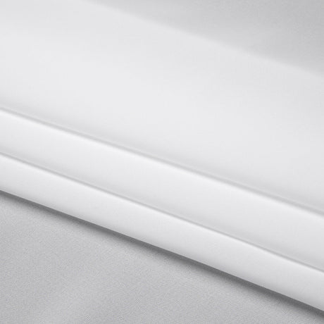 Polyester Double Georgette - Bright White - Mimosa Collection by Mood