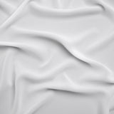 Polyester Double Georgette - Bright White - Mimosa Collection by Mood